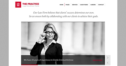 The Practice Lawyer WordPress Theme