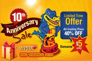 free wordpress setup