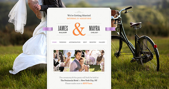 Wedding WordPress Theme